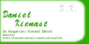 daniel kienast business card